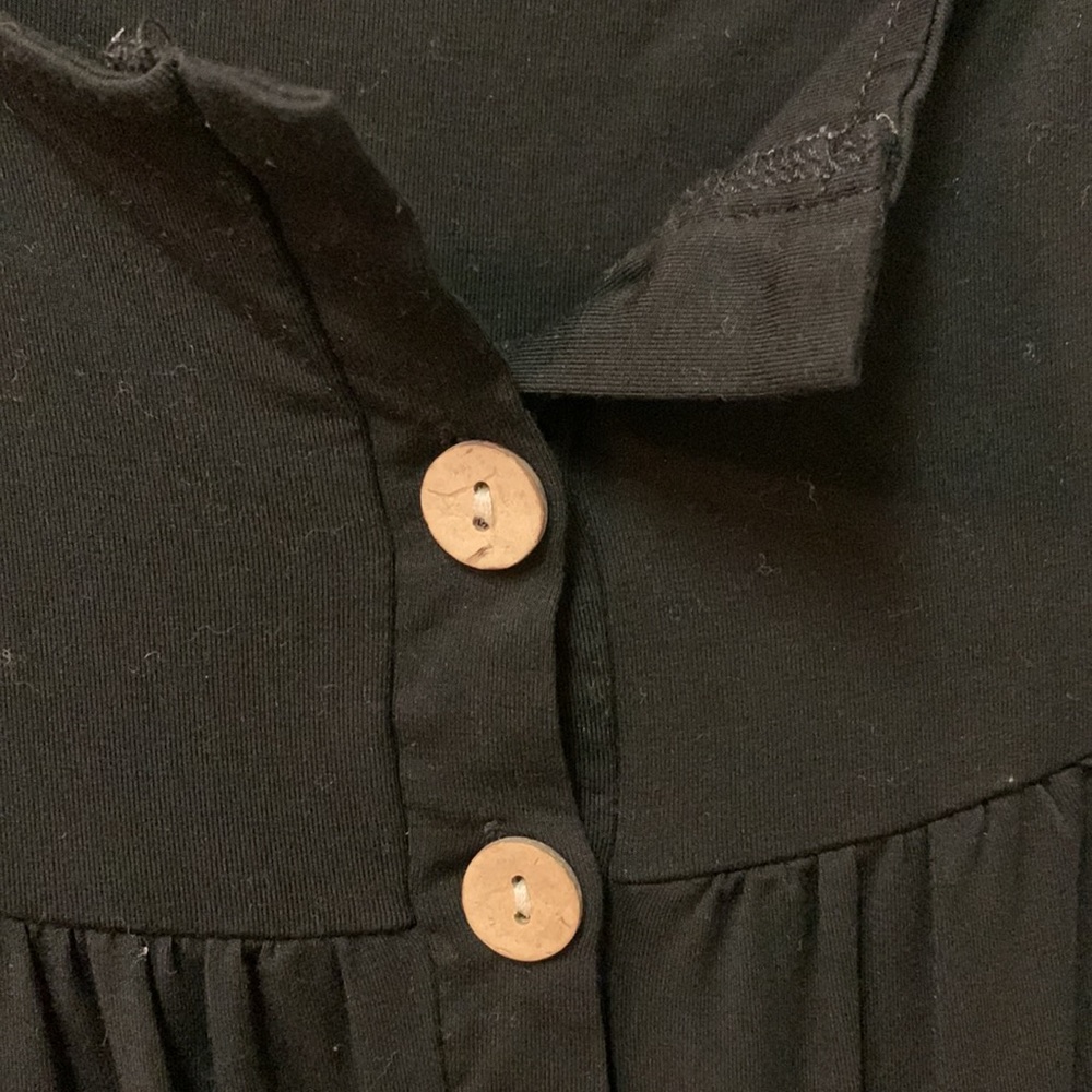 NWOT Black Tunic, Sz 2X, Never worn. - Picture 4 of 8